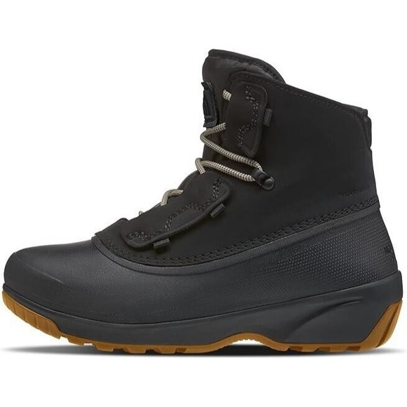 The North Face Shellista IV Shorty Waterproof Boots Womens 9 Black Shoes NWB - Picture 2 of 13